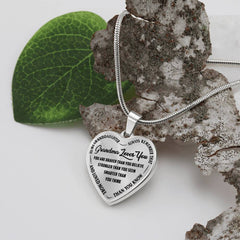 La abuela te quiere - Collar de corazón