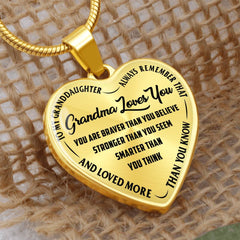 La abuela te quiere - Collar de corazón