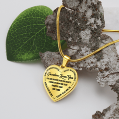 La abuela te quiere - Collar de corazón