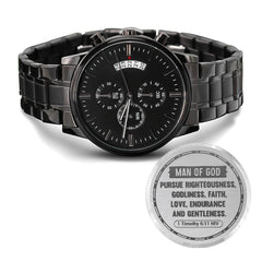 Hombre de Dios (1 Timoteo 6:11) – Reloj de hombre