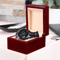 Padrino de boda, siempre me has apoyado – Reloj de hombre