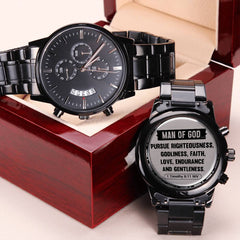 Hombre de Dios (1 Timoteo 6:11) – Reloj de hombre