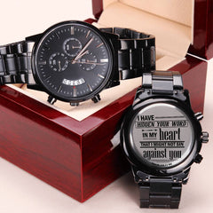 He guardado tu palabra (Salmo 119:11) – Reloj de hombre