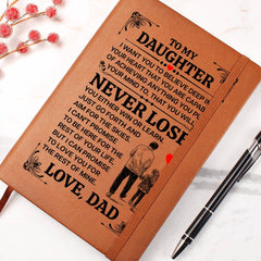 A mi Hija Promesa – Cuaderno de Cuero