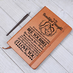 Para Mi Hija Hermosa – Cuaderno de Cuero