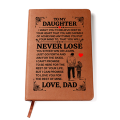 A mi Hija Promesa – Cuaderno de Cuero