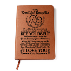 Para Mi Hija Hermosa – Cuaderno de Cuero