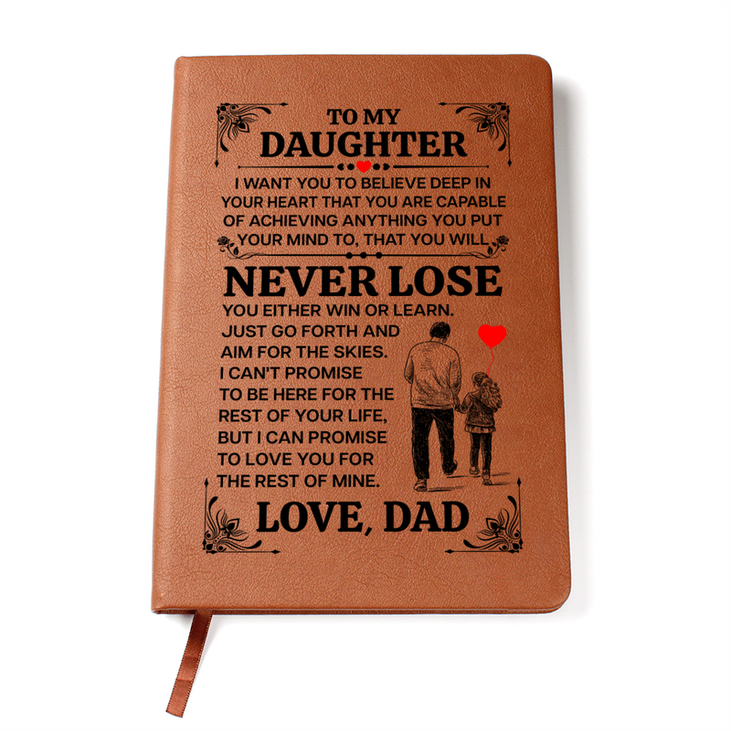 A mi Hija Promesa – Cuaderno de Cuero