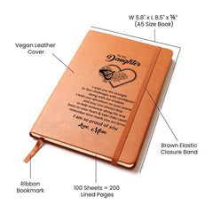Muy orgulloso de ti - Cuaderno de cuero