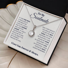 Para Mi Alma Gemela - Collar Esperanza Eterna