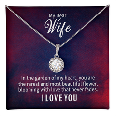 Mi esposa, mi flor: Collar Esperanza Eterna