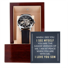 Me veo en ti - Reloj calado