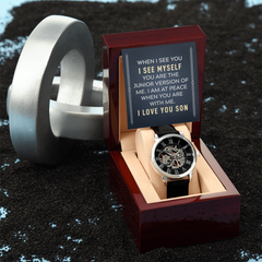 Me veo en ti - Reloj calado
