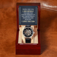 Me veo en ti - Reloj calado