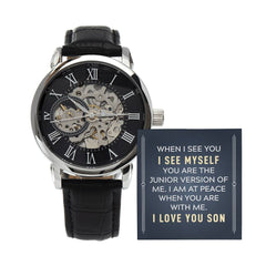 Me veo en ti - Reloj calado