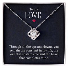 Para mi amor - Collar Lov eKnot