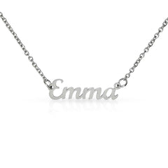 Collar con Nombre Estilo Clásico