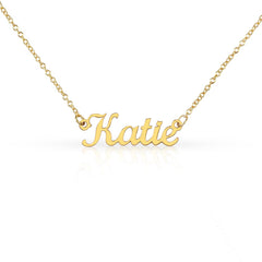 Collar con Nombre Estilo Clásico