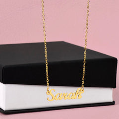 Collar con Nombre Estilo Clásico