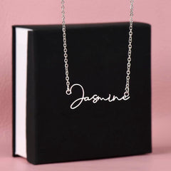 Collar Personalizado Estilo Firma