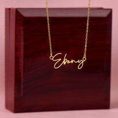 Collar Personalizado Estilo Firma