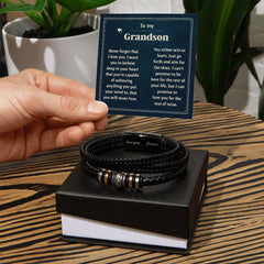 Amor Eterno, Te Amo Para Siempre (Para Mi Nieto) – Pulsera