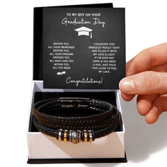 Para Mi Hijo Sueños de Graduación (Te Quiero) – Pulsera