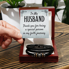 Ser Especial - Pulsera de Cuero para Hombre
