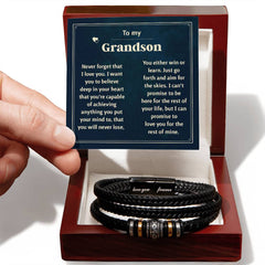 Amor Eterno, Te Amo Para Siempre (Para Mi Nieto) – Pulsera