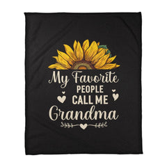 Mis Personas Favoritas Me Llaman Abuela – Manta de Felpa Coral