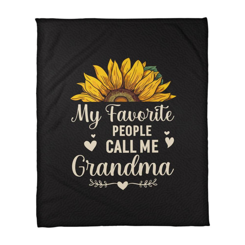Mis Personas Favoritas Me Llaman Abuela – Manta de Felpa Coral