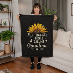 Mis Personas Favoritas Me Llaman Abuela – Manta de Felpa Coral