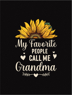Mis Personas Favoritas Me Llaman Abuela – Manta de Felpa Coral