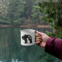 Oso mamá - Taza de camping