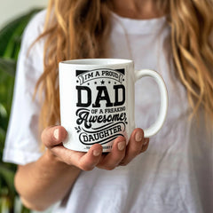 Soy un padre orgulloso - Taza de cerámica