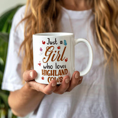 Solo una chica – Taza de cerámica