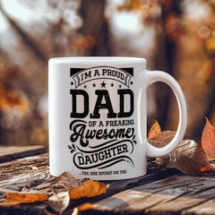 Soy un padre orgulloso - Taza de cerámica