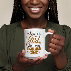 Solo una chica – Taza de cerámica