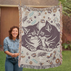 Amantes de los gatos - Manta de reliquia